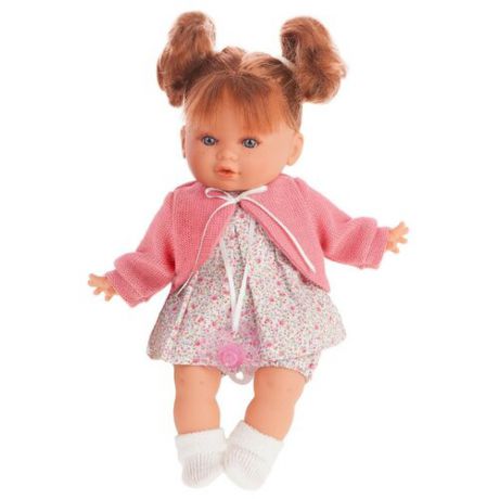Интерактивная кукла Antonio Juan Монси в розовом, 30 см, 1333P