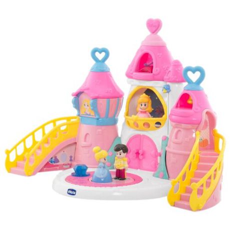 Chicco Волшебный замок принцесс Disney 07603, розовый