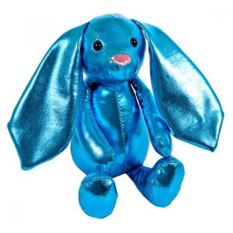 Мягкая игрушка ABtoys Кролик синий 16 см