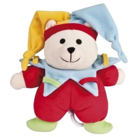 Мягкая игрушка Canpol Babies Мишка в костюме клоуна 28 см