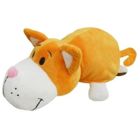 Мягкая игрушка 1 TOY Вывернушка Оранжевый кот-Бульдог 15 см