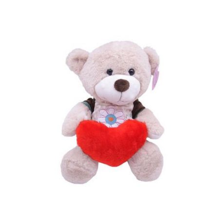 Мягкая игрушка Magic Bear Toys Мишка Малыш в футболке с сердцем 31 см