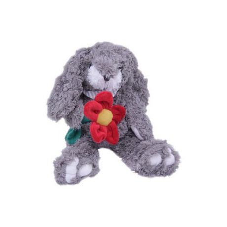 Мягкая игрушка Magic Bear Toys Заяц Гарольд с цветком 26 см