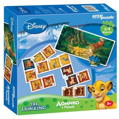 Настольная игра Step puzzle Домино Король Лев (Disney)