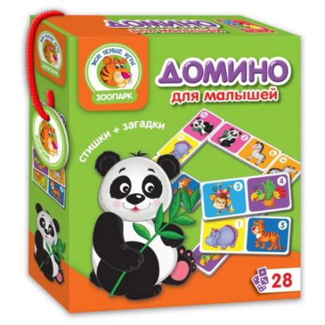 Настольная игра Vladi Toys Домино Зоопарк VT2100-02