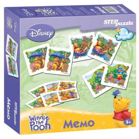 Настольная игра Step puzzle Медвежонок Винни Мемо (Disney)