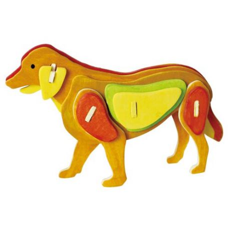 Сборная модель Robotime Собака с красками (JP111B)
