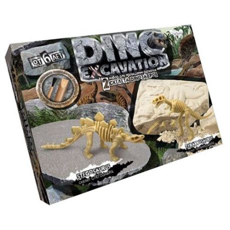 Набор для раскопок Danko Toys Dino Excavation Динозавры № 3