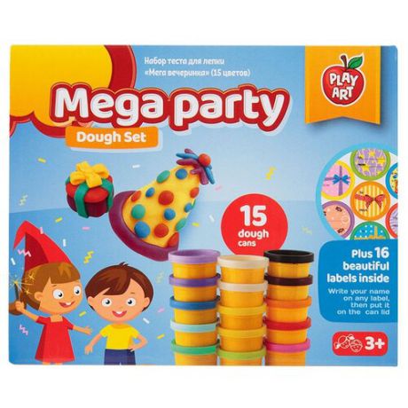 Масса для лепки Play Art Мега вечеринка (PA-3618)