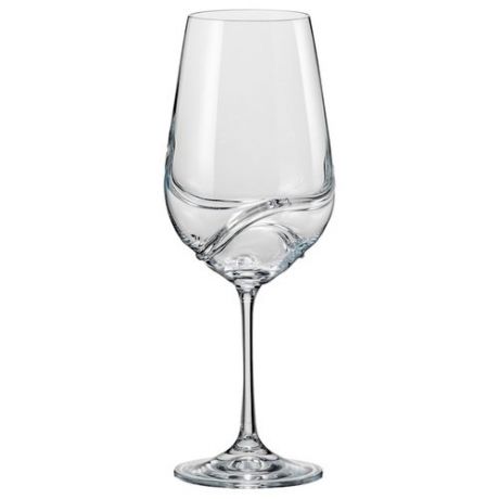 Bohemia Crystal Набор бокалов для вина Турбуленция 550 мл 2 шт