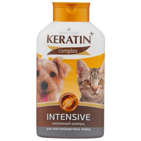Шампунь KeratinComplex Intensive для жесткошерстных пород собак и кошек 400 мл