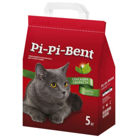 Наполнитель Pi-Pi-Bent Сенсация свежести (5 кг)