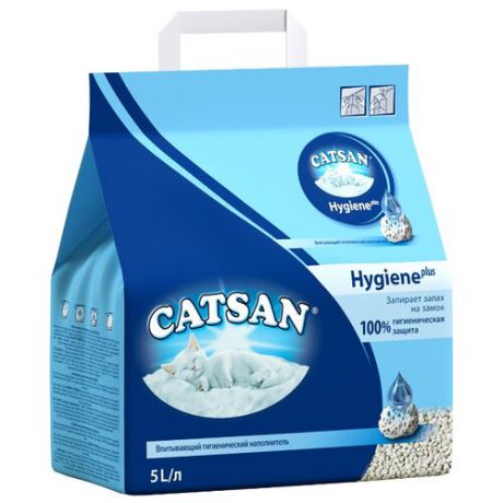 Наполнитель Catsan Hygiene Plus (5 л)