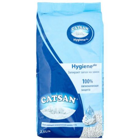 Наполнитель Catsan Hygiene Plus (2.5 л)