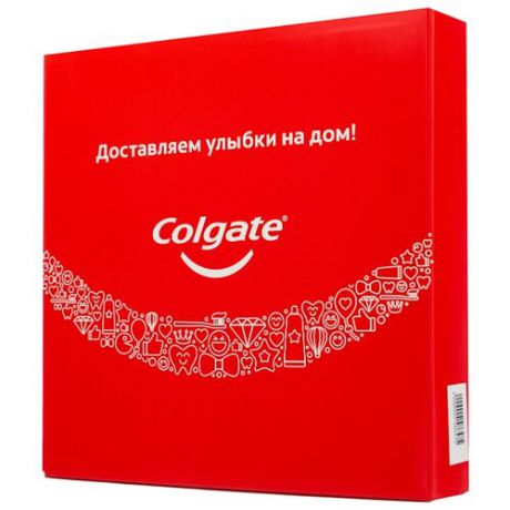 Набор средств Colgate Total 12 комплексная зубная паста-гель 75 мл, мягкая зубная щетка, ополаскиватель для полости рта 250 мл