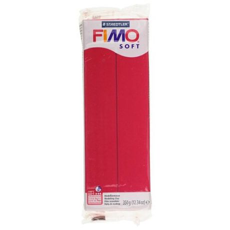Полимерная глина FIMO Soft 350 г вишнёвый (8022-26)