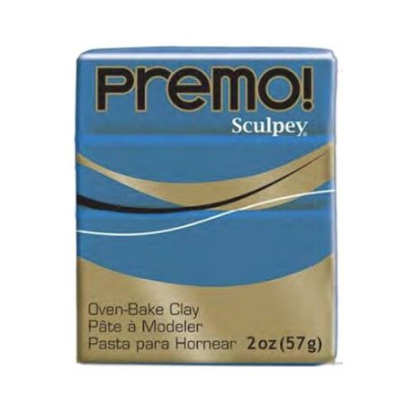 Полимерная глина Sculpey Premo 5103 (синий), 57г