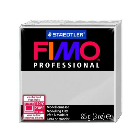 Полимерная глина FIMO Professional запекаемая 85 г серый дельфин (8004-80)