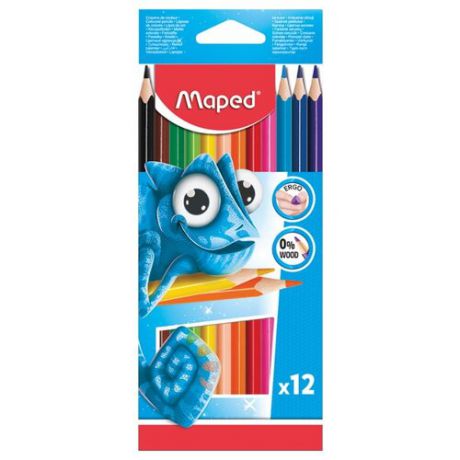 Maped Цветные карандаши Pulse 12 цветов (862252)