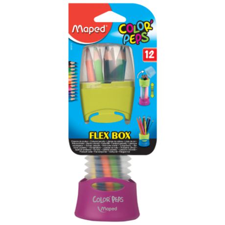 Maped Цветные карандаши Color Peps 12 цветов, гибкая упаковка (683212)