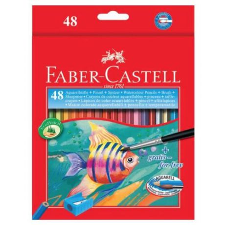 Faber-Castell Акварельные карандаши Colour Pencils 48 цветов (114448)