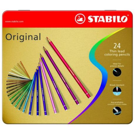 STABILO Цветные карандаши Original 24 цвета (8774-6)