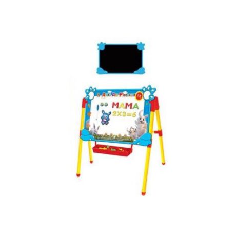 Доска для рисования детская Наша игрушка двухсторонняя с аксессуарами (R009T)