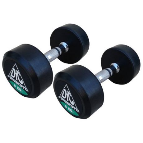 Набор гантелей неразборных DFC Powergym DB002 2х8 кг