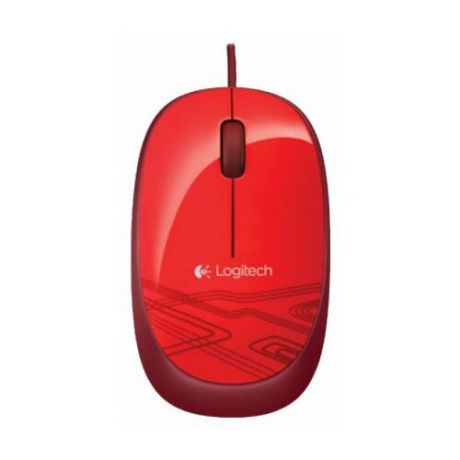 Мышь Logitech Mouse M105 Red USB