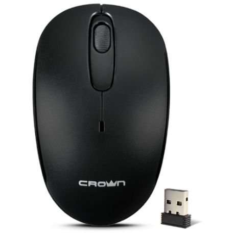 Мышь CROWN MICRO CMM-10W Black USB