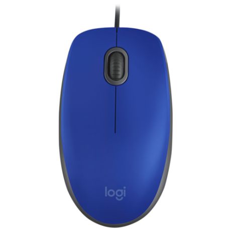 Мышь Logitech M110 Silent Blue USB