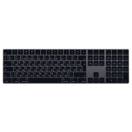 Клавиатура Apple Magic Keyboard with Numeric Keypad (MRMH2RS/A) Space Gray Bluetooth