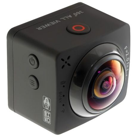 Экшн-камера Ginzzu FX-1000GLi черный