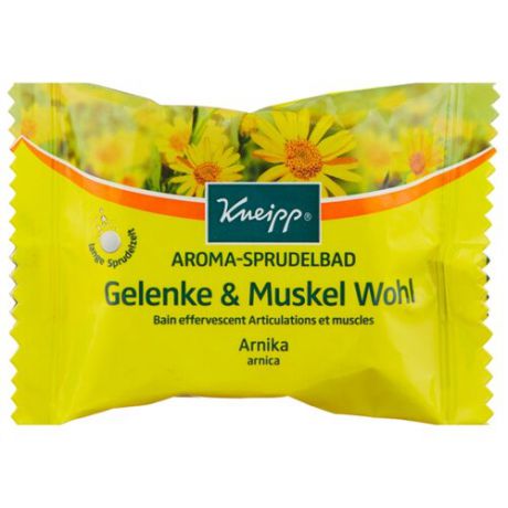 Kneipp Соль для ванн Здоровье мышц и суставов, шипучая таблетка 80 г