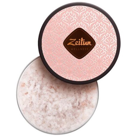 Zeitun Соль для ванн Ритуал нежности с дамасской розой и маслом персика 250 мл