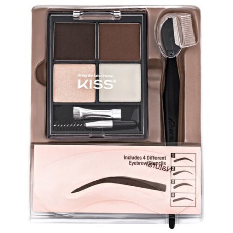 KISS Набор для моделирования бровей Beautiful Brow Kit