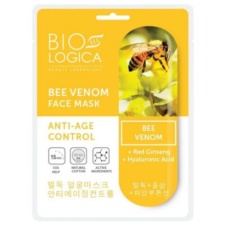 Тканевая маска Biologica Bee Venom 22 мл