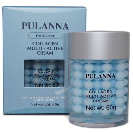 Крем PULANNA Collagen Multi-Active Cream мультиактивный с коллагеном 60 г