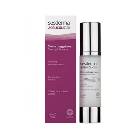 Крем-гель Sesderma Acglicolic 20 увлажняющий 50 мл