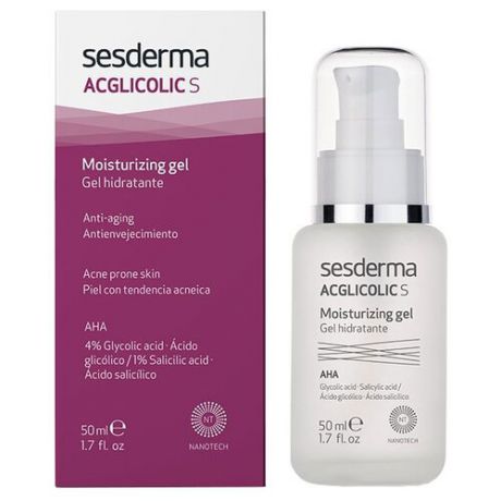 Гель SesDerma Acglicolic S увлажняющий 50 мл