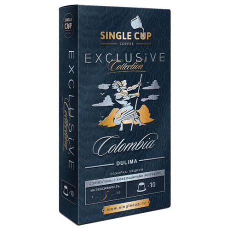 Кофе в капсулах Single Cup Columbia Dulimo (10 шт.)