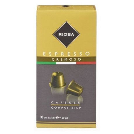 Кофе в капсулах Rioba Espresso Cremoso (10 шт.)