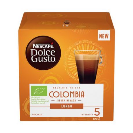 Кофе в капсулах Nescafe Dolce Gusto Colombia (12 капс.)