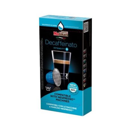 Кофе в капсулах Molinari Decaffeinato (10 капс.)