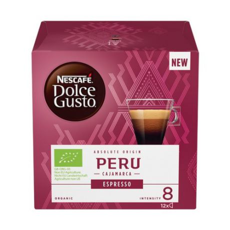 Кофе в капсулах Nescafe Dolce Gusto Peru (12 капс.)