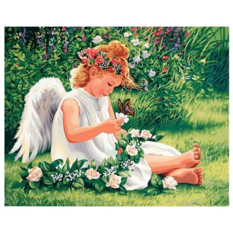 Dimensions Картина по номерам "Милый ангел" 41х51 см (DMS-91312)