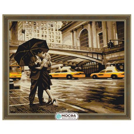 Мосфа Картина по номерам "Романтика Нью-Йорка" 40х50 см (7С-0115)