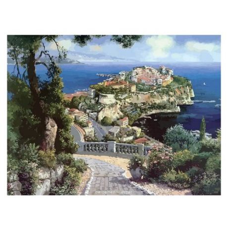 Белоснежка Картина по номерам "Княжеский дворец в Монако" 40х50 см (627-AB)