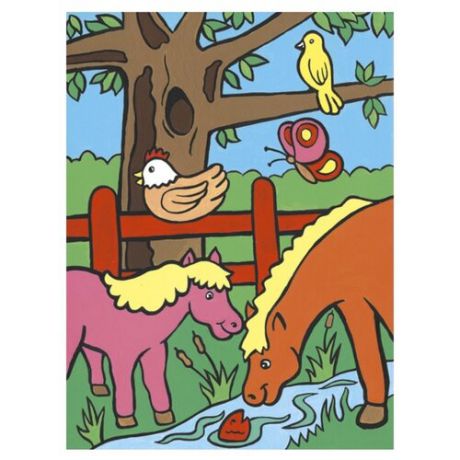 Royal & Langnickel Картина по номерам для малышей "На ферме" 22,5х29,8 см (MFP008)