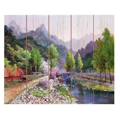Molly Картина по номерам "Весна в горах" 40х50 см (GXT4589)